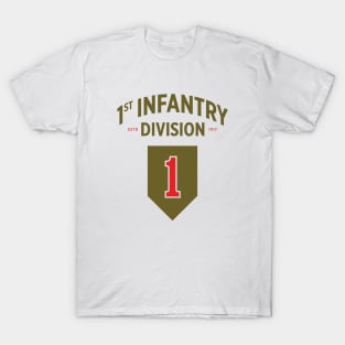 1st Infantry Division United States Military T-Shirt